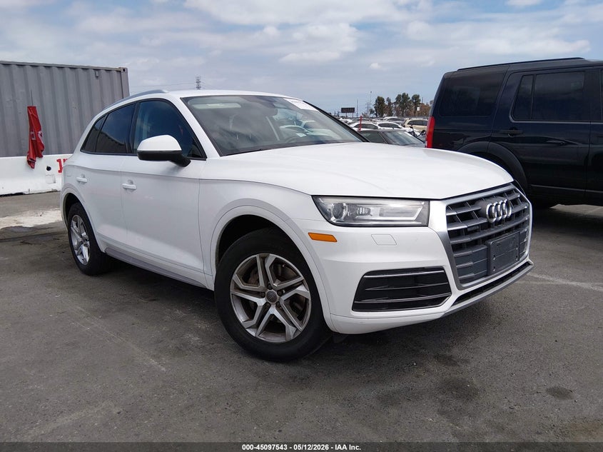 2018 Audi Q5 VIN WA1ANAFY3J2133005 IAAI salvage auction — LEFT FRONT, Salvage (California), sold $7,150 on 2026-07-09 (photo 1)