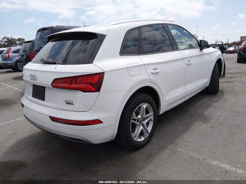 2018 Audi Q5 VIN WA1ANAFY3J2133005 IAAI salvage auction — LEFT FRONT, Salvage (California), sold $7,150 on 2026-07-09 (photo 4)