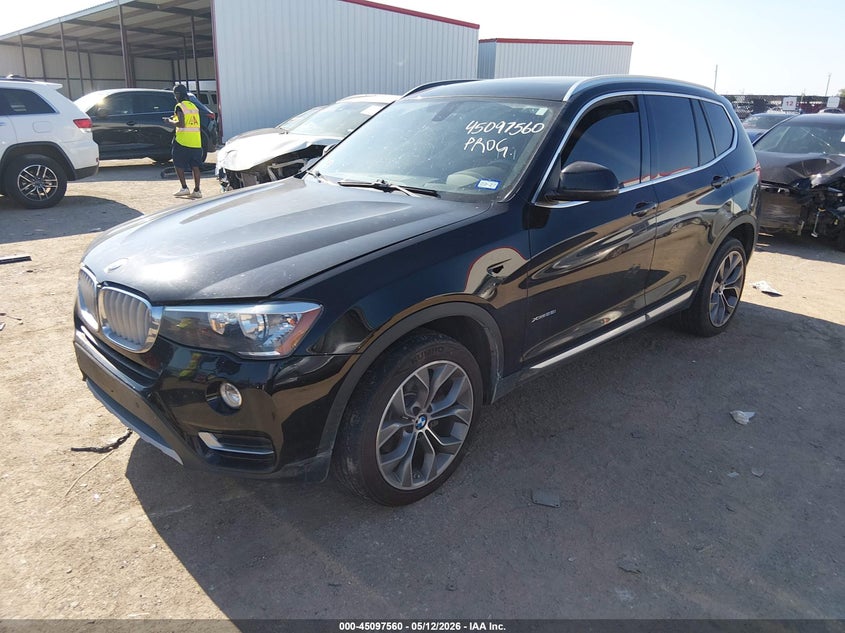 2015 BMW X3 VIN 5UXWX9C53F0D51285 IAAI salvage auction — RIGHT SIDE, Original (Texas), sold $2,750 on 2026-07-21 (photo 2)