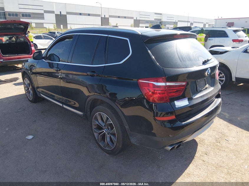 2015 BMW X3 VIN 5UXWX9C53F0D51285 IAAI salvage auction — RIGHT SIDE, Original (Texas), sold $2,750 on 2026-07-21 (photo 3)