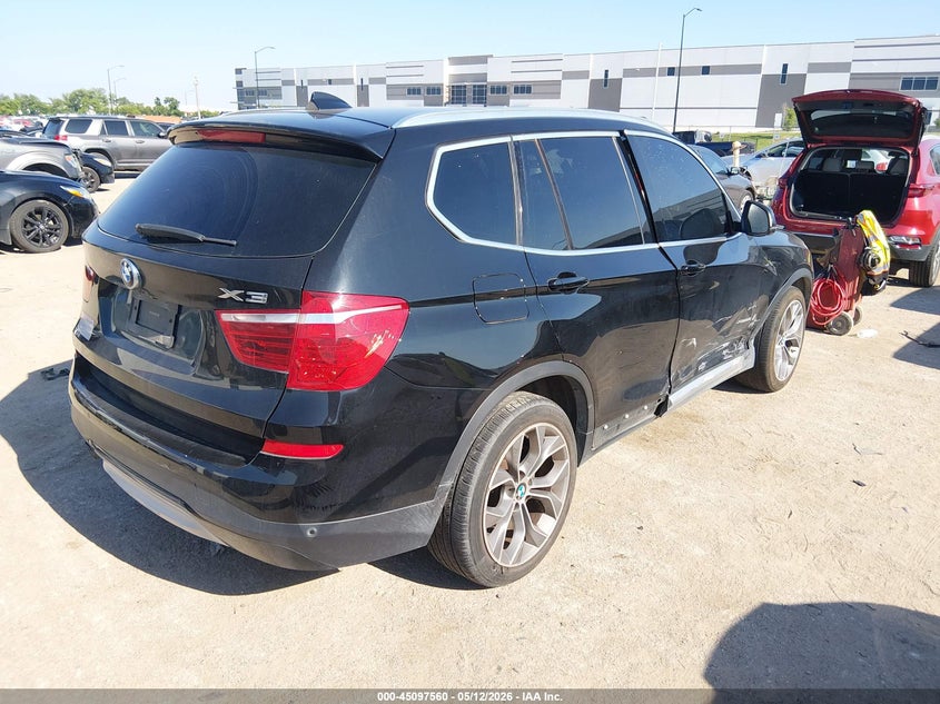 2015 BMW X3 VIN 5UXWX9C53F0D51285 IAAI salvage auction — RIGHT SIDE, Original (Texas), sold $2,750 on 2026-07-21 (photo 4)