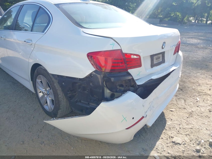 2012 BMW 5er VIN WBAXG5C51CDX05382 IAAI salvage auction — REAR END, Salvage (Georgia), sold $125 on 2026-07-21 (photo 6)