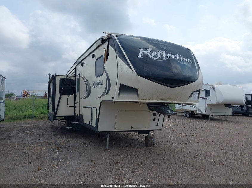 2019 Grand design Reflection VIN 573FR3828K3323701 IAAI salvage auction — ROLLOVER, Salvage (Texas), sold $2,900 on 2026-07-07 (photo 6)