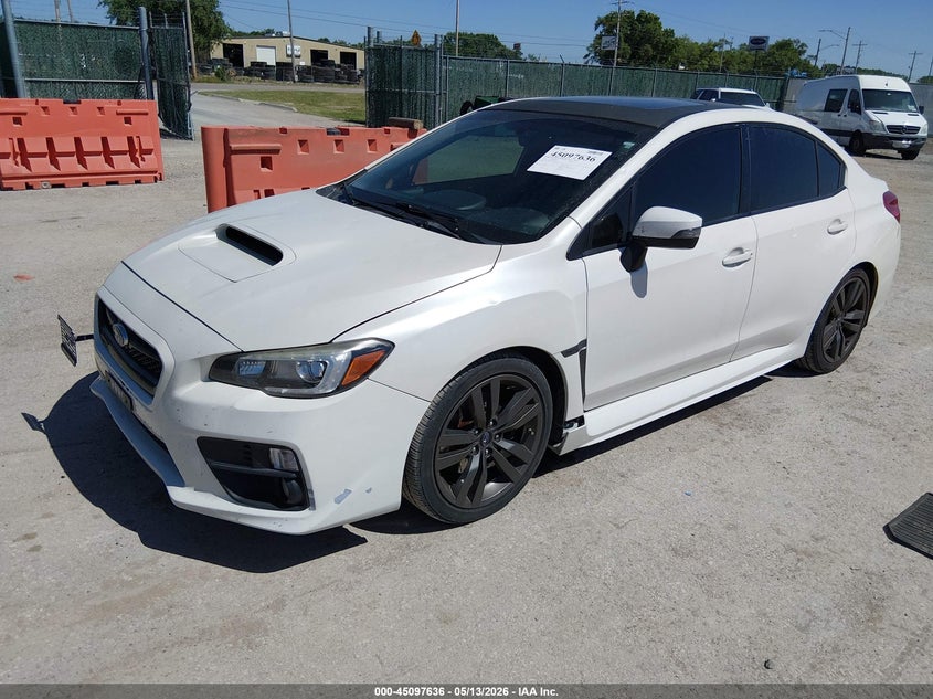 2017 Subaru Wrx VIN JF1VA1N61H8802744 IAAI salvage auction — HAIL, Salvage (Kansas), sold $7,225 on 2026-07-10 (photo 2)