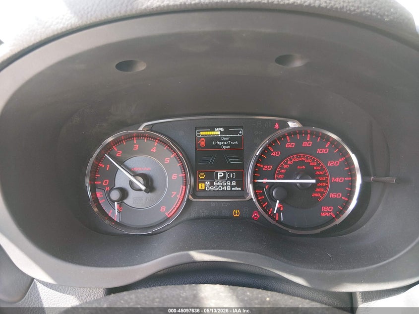 2017 Subaru Wrx VIN JF1VA1N61H8802744 IAAI salvage auction — HAIL, Salvage (Kansas), sold $7,225 on 2026-07-10 (photo 7)