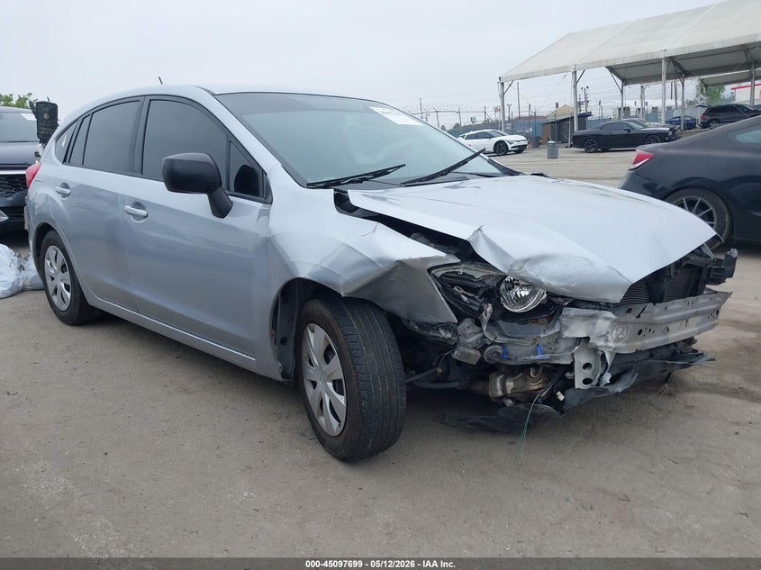 2013 Subaru Impreza VIN JF1GPAA6XD2852049 IAAI salvage auction — FRONT END, Salvage (California), sold $400 on 2026-07-22 (photo 1)