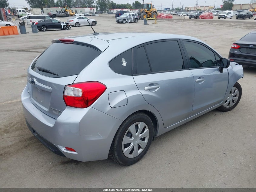 2013 Subaru Impreza VIN JF1GPAA6XD2852049 IAAI salvage auction — FRONT END, Salvage (California), sold $400 on 2026-07-22 (photo 4)
