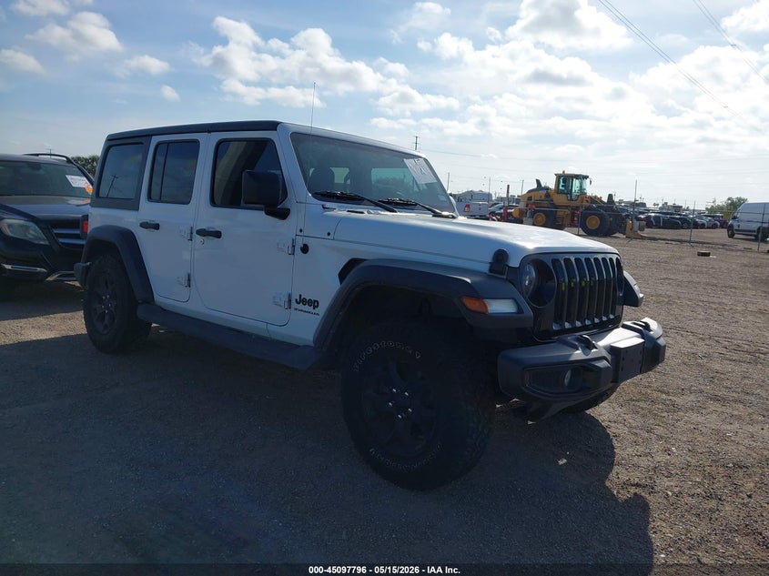 2023 Jeep Wrangler / VIN 1C4HJXDG9PW597429 — IAAI salvage auction photo