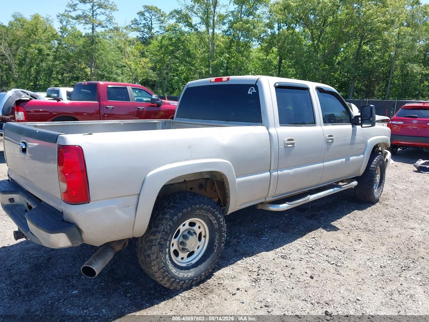 2005 Chevrolet Silverado VIN 1GCHK23295F851644 IAAI salvage auction — FRONT END, Salvage (South Carolina), sold $1,800 on 2026-07-25 (photo 4)