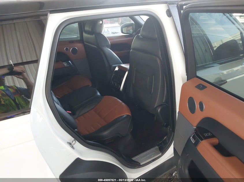 2016 Land rover Range rover sport VIN SALWV2EF8GA572628 IAAI salvage auction — SIDE, Salvage (Texas), sold $3,000 on 2026-07-11 (photo 8)
