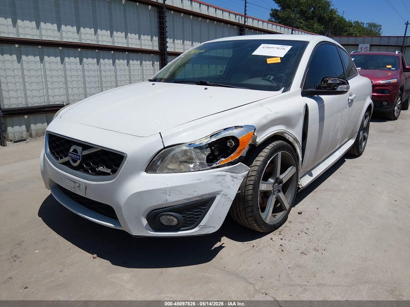 2012 Volvo C30 VIN YV1672MK4C2286967 IAAI salvage auction — LEFT FRONT, Original (Texas), sold $475 on 2026-07-17 (photo 2)