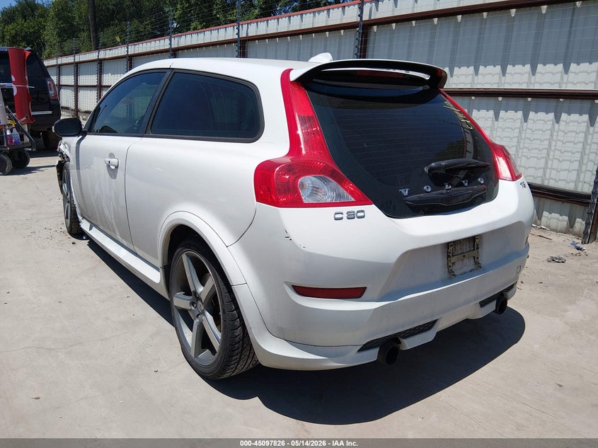 2012 Volvo C30 VIN YV1672MK4C2286967 IAAI salvage auction — LEFT FRONT, Original (Texas), sold $475 on 2026-07-17 (photo 3)