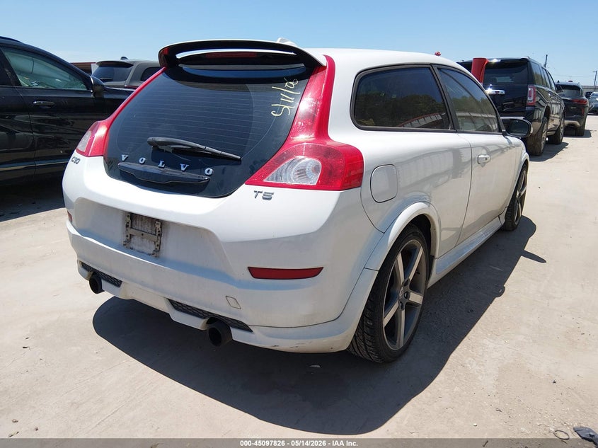 2012 Volvo C30 VIN YV1672MK4C2286967 IAAI salvage auction — LEFT FRONT, Original (Texas), sold $475 on 2026-07-17 (photo 4)