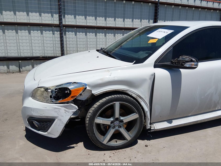 2012 Volvo C30 VIN YV1672MK4C2286967 IAAI salvage auction — LEFT FRONT, Original (Texas), sold $475 on 2026-07-17 (photo 6)