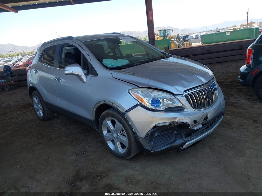 2015 Buick Encore VIN KL4CJASBXFB259620 IAAI salvage auction — FRONT END, Salvage (Arizona), sold $325 on 2026-07-28 (photo 1)
