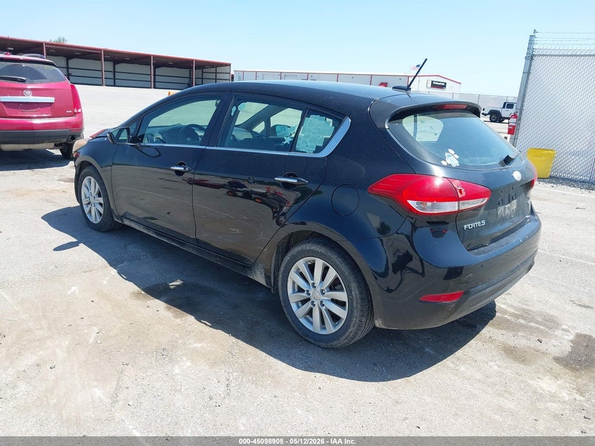 2014 Kia Forte VIN KNAFX5A82E5169306 IAAI salvage auction — FRONT END, Clear (Indiana), sold $900 on 2026-07-16 (photo 3)