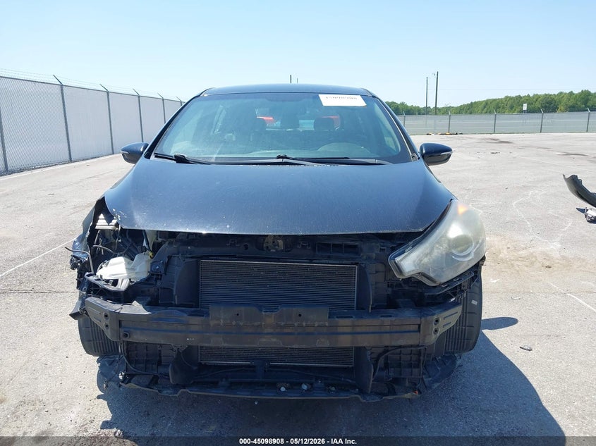 2014 Kia Forte VIN KNAFX5A82E5169306 IAAI salvage auction — FRONT END, Clear (Indiana), sold $900 on 2026-07-16 (photo 6)