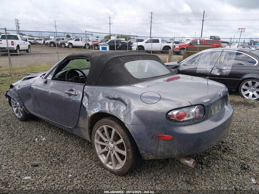2006 Mazda Mx-5 VIN JM1NC25FX60105188 IAAI salvage auction — LEFT & RIGHT, Salvage (Oregon), sold $800 on 2026-07-13 (photo 3)