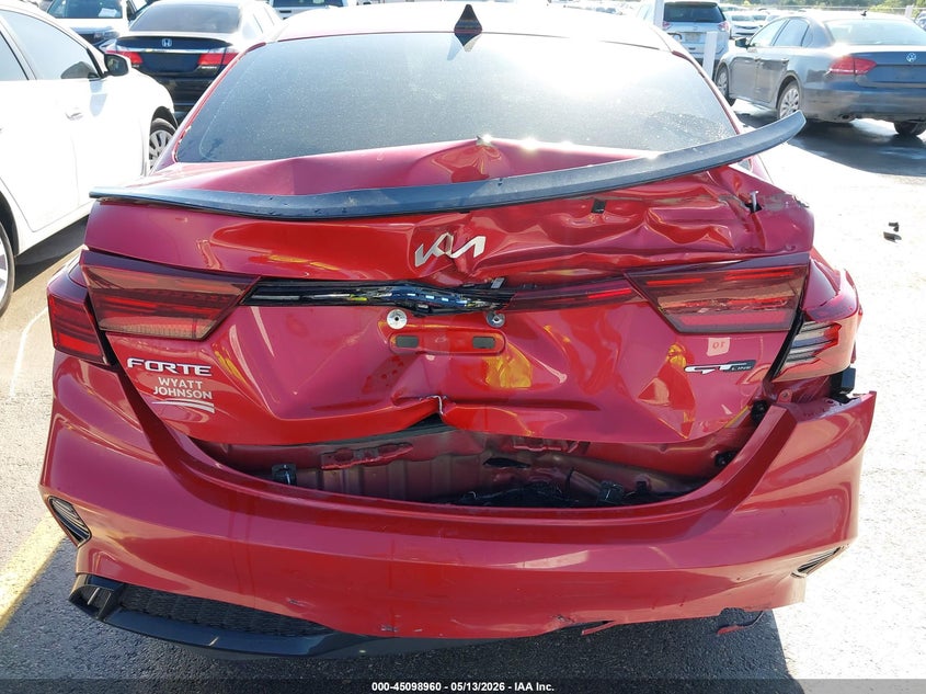 2024 Kia Forte VIN 3KPF54AD8RE771105 IAAI salvage auction — REAR END, Original (Texas), sold $7,000 on 2026-08-13 (photo 6)