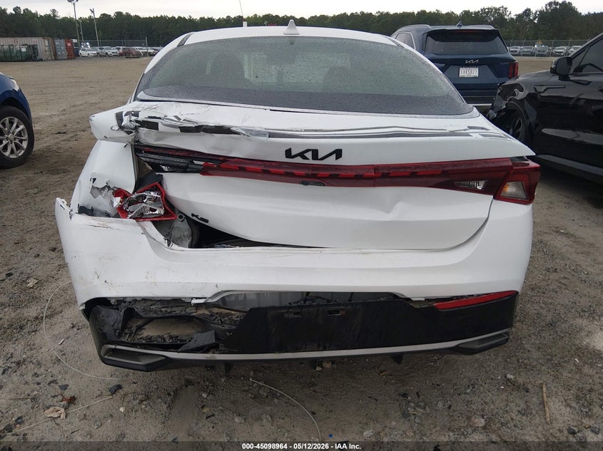 2022 Kia K5 VIN 5XXG14J28NG165609 IAAI salvage auction — REAR END, Salvage (Georgia), sold $4,650 on 2026-07-17 (photo 6)