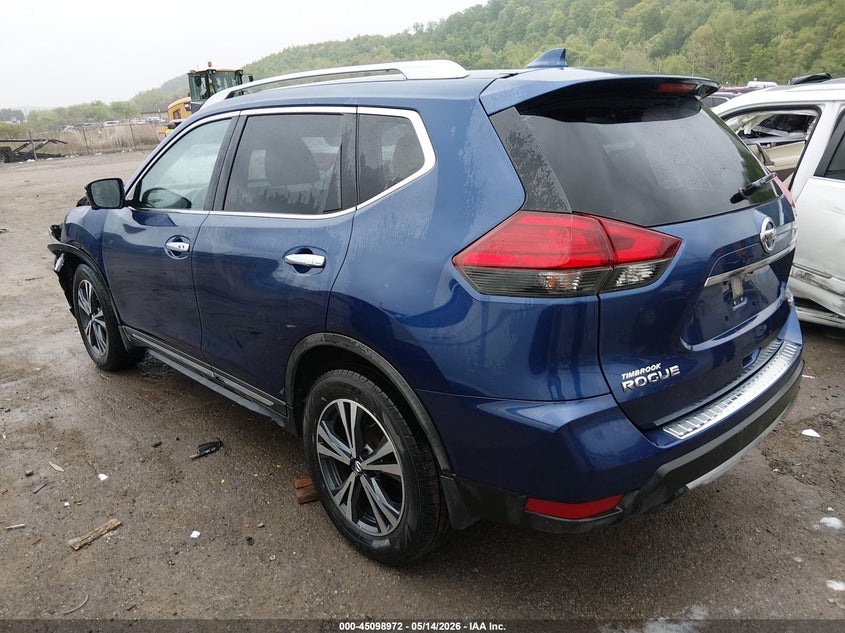 2017 Nissan Rogue VIN JN8AT2MV4HW001842 IAAI salvage auction — FRONT END, Salvage (West Virginia), sold $1,950 on 2026-07-23 (photo 3)