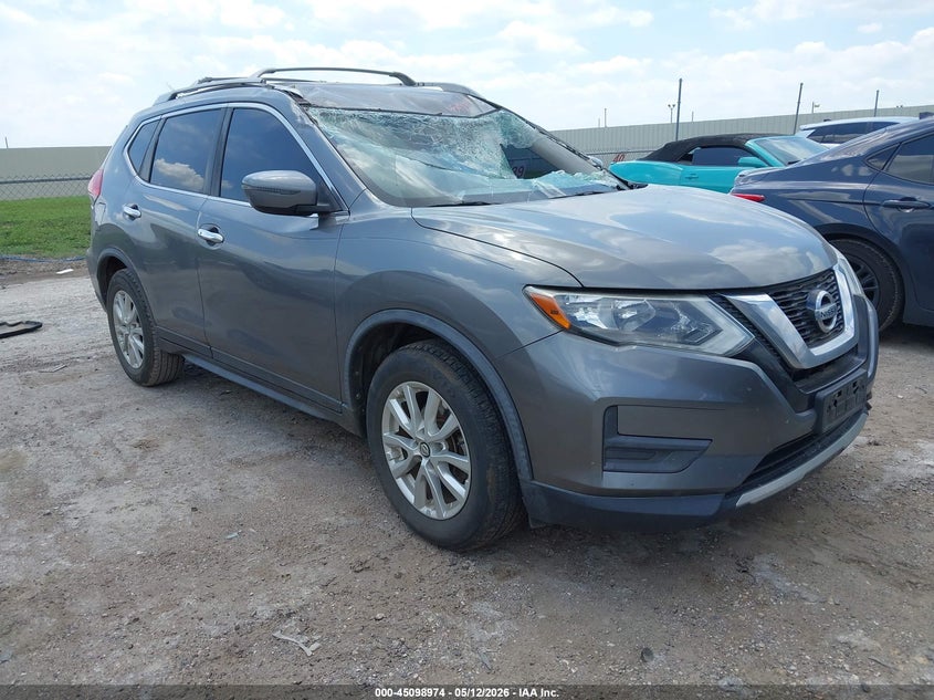 2017 Nissan Rogue VIN JN8AT2MT3HW132131 IAAI salvage auction — ROOF, Salvage (Texas), sold $1,150 on 2026-07-20 (photo 1)