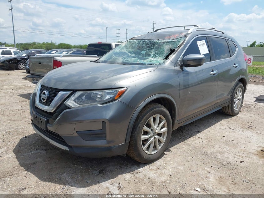 2017 Nissan Rogue VIN JN8AT2MT3HW132131 IAAI salvage auction — ROOF, Salvage (Texas), sold $1,150 on 2026-07-20 (photo 2)