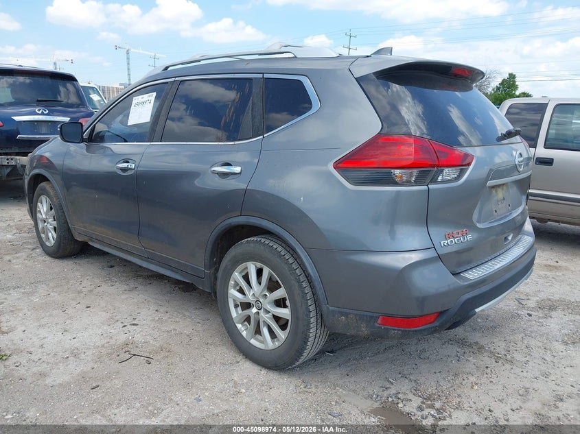 2017 Nissan Rogue VIN JN8AT2MT3HW132131 IAAI salvage auction — ROOF, Salvage (Texas), sold $1,150 on 2026-07-20 (photo 3)