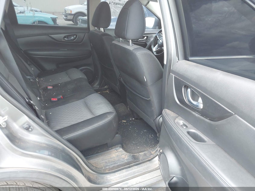 2017 Nissan Rogue VIN JN8AT2MT3HW132131 IAAI salvage auction — ROOF, Salvage (Texas), sold $1,150 on 2026-07-20 (photo 8)