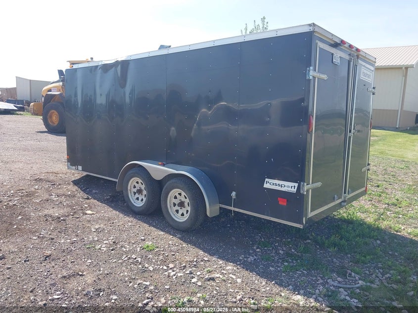 2014 Haul mark ind Trailer VIN 575PB1624EH266508 IAAI salvage auction — STORM DAMAGE, Regular (South Dakota), sold $325 on 2026-07-28 (photo 3)