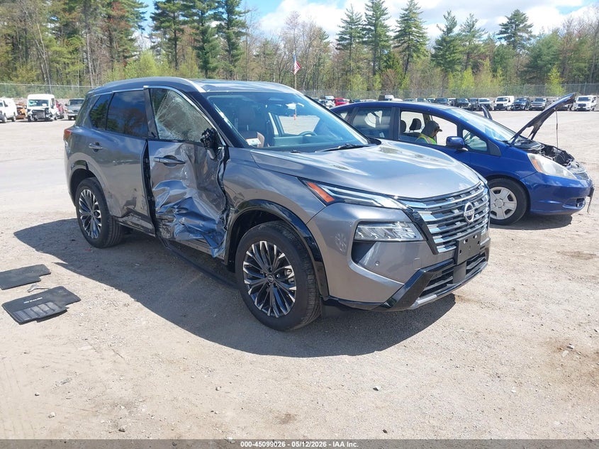 2026 Nissan Rogue VIN JN8BT3DDXTW481623 IAAI salvage auction — RIGHT SIDE, Salvage (Massachusetts), sold $13,350 on 2026-07-10 (photo 1)