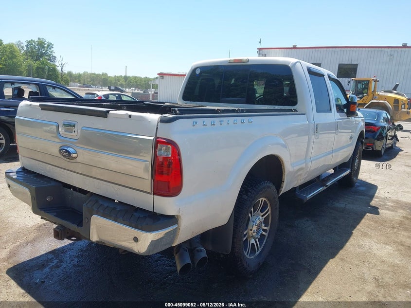 2016 Ford F250 VIN 1FT7W2BT1GED18304 IAAI salvage auction — LEFT & RIGHT, Salvage - Greater Than 75% (Maryland), sold $7,100 on 2026-07-29 (photo 4)