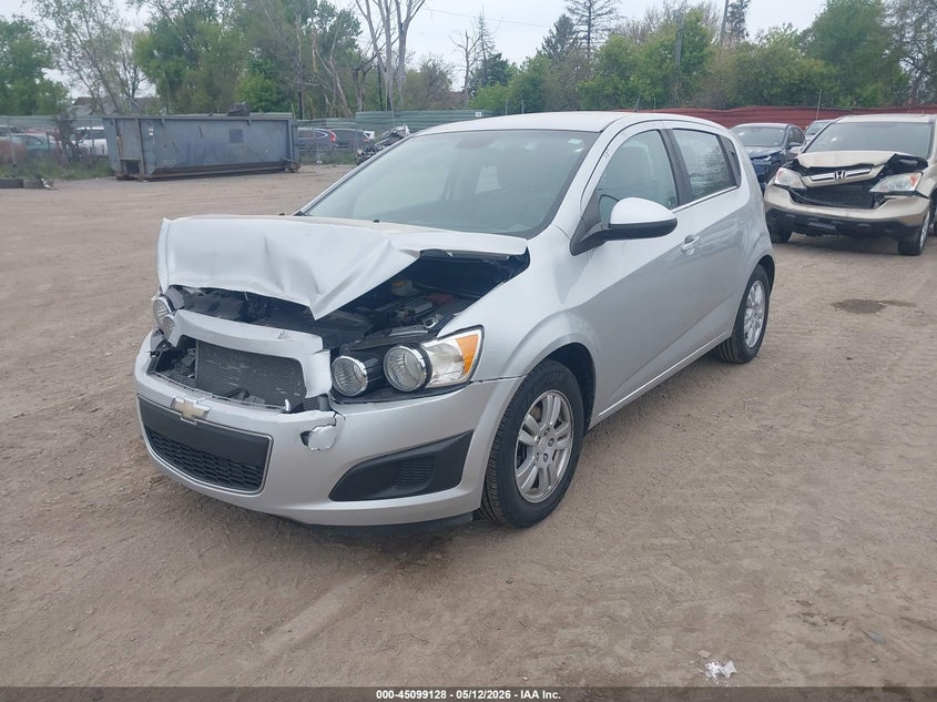 2013 Chevrolet SONIC VIN 1G1JC6SB2D4129233 IAAI salvage auction — FRONT END, Clear (Michigan), sold $575 on 2026-07-23 (photo 2)