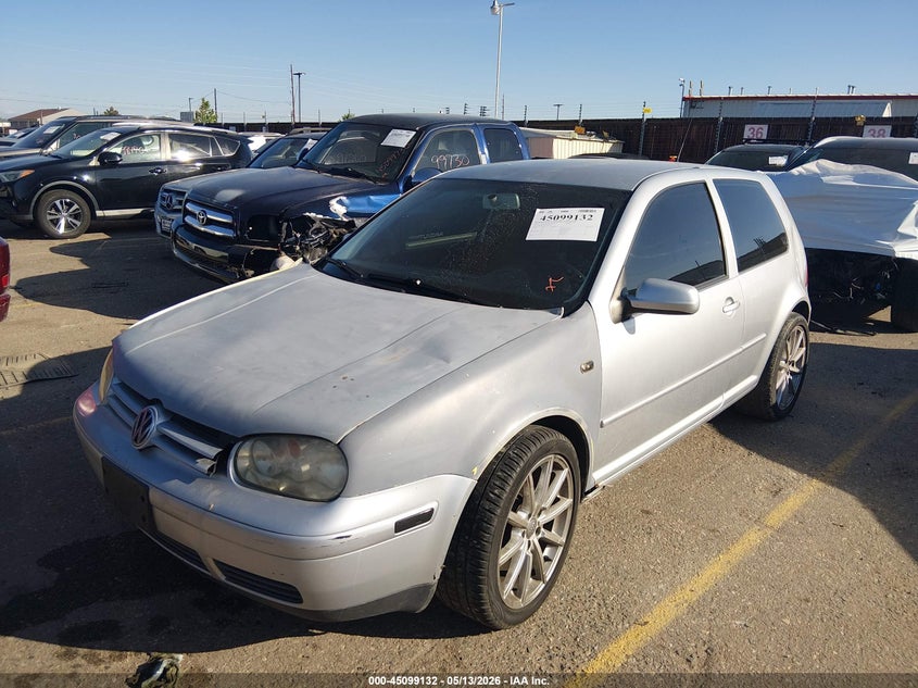 2003 Volkswagen Golf VIN 9BWBK61J334074450 IAAI salvage auction — RIGHT FRONT, Salvage (Colorado), sold $25 on 2026-07-28 (photo 2)