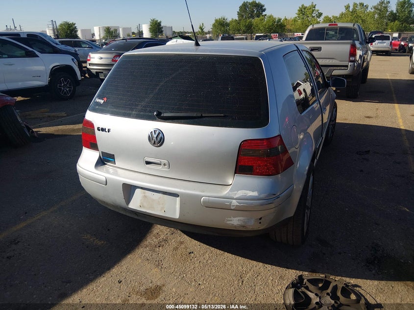 2003 Volkswagen Golf VIN 9BWBK61J334074450 IAAI salvage auction — RIGHT FRONT, Salvage (Colorado), sold $25 on 2026-07-28 (photo 4)