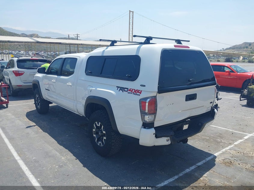2020 Toyota Tacoma VIN 3TMDZ5BN7LM095509 IAAI salvage auction — REAR END, Salvage (California), sold $17,400 on 2026-07-23 (photo 3)