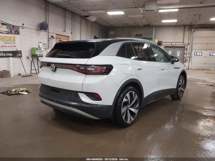 2022 Volkswagen Id.4 VIN WVGUNPE25NP038727 IAAI salvage auction — SIDE, Salvage (Maine), sold $11,800 on 2026-07-20 (photo 4)