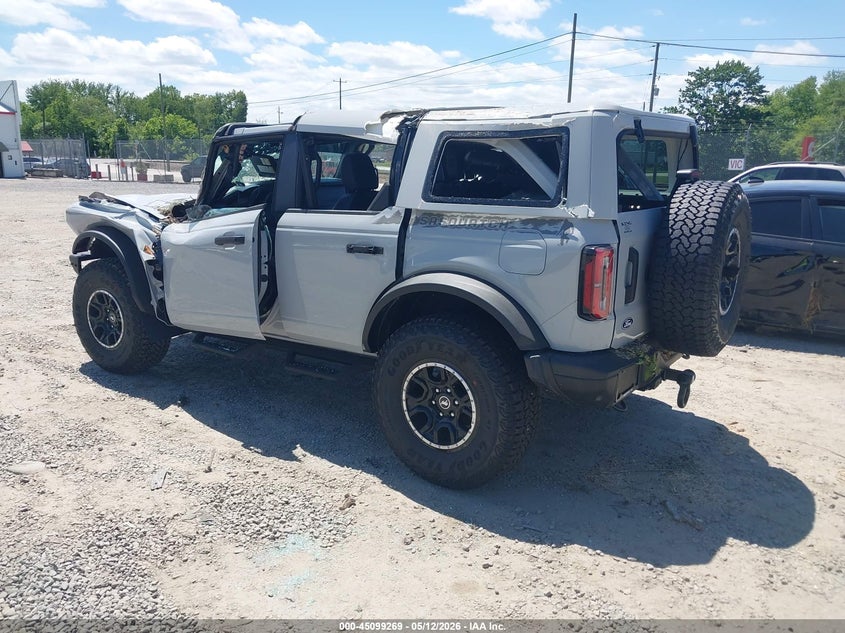 2026 Ford Bronco VIN 1FMEE9BP9TLA50707 IAAI salvage auction — ALL OVER, Salvage Title, sold $8,900 on 2026-09-18 (photo 3)