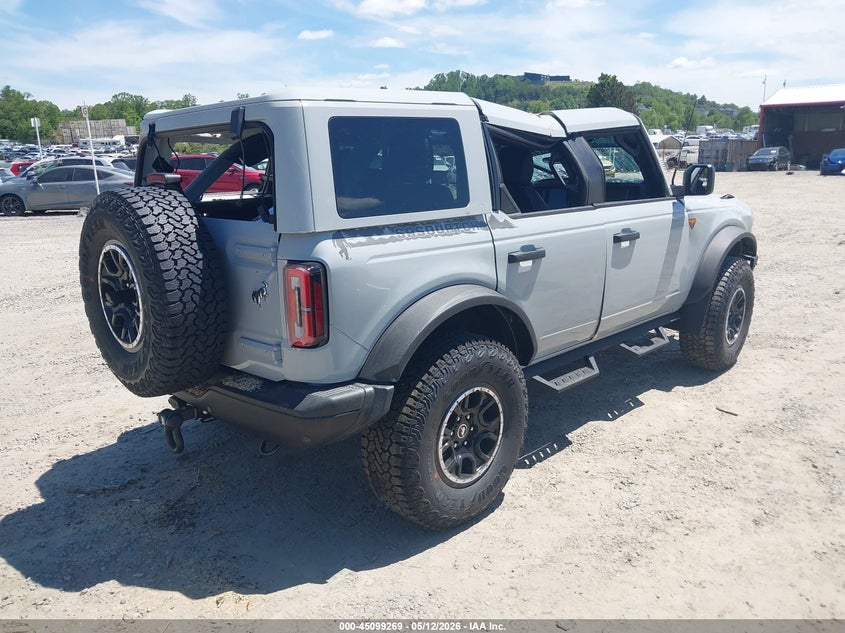 2026 Ford Bronco VIN 1FMEE9BP9TLA50707 IAAI salvage auction — ALL OVER, Salvage Title, sold $8,900 on 2026-09-18 (photo 4)