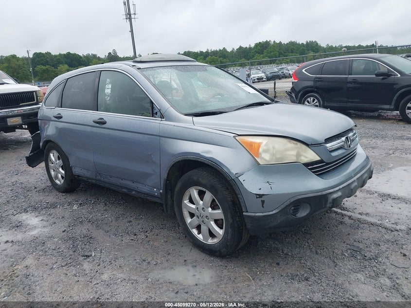 2007 Honda Cr-v VIN JHLRE385X7C002246 IAAI salvage auction — REAR END, Rebuildable (Florida), sold $575 on 2026-07-23 (photo 1)