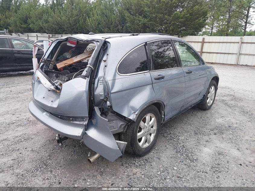 2007 Honda Cr-v VIN JHLRE385X7C002246 IAAI salvage auction — REAR END, Rebuildable (Florida), sold $575 on 2026-07-23 (photo 4)