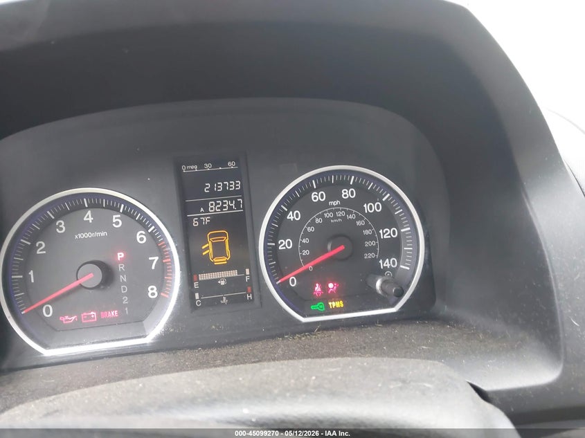 2007 Honda Cr-v VIN JHLRE385X7C002246 IAAI salvage auction — REAR END, Rebuildable (Florida), sold $575 on 2026-07-23 (photo 7)