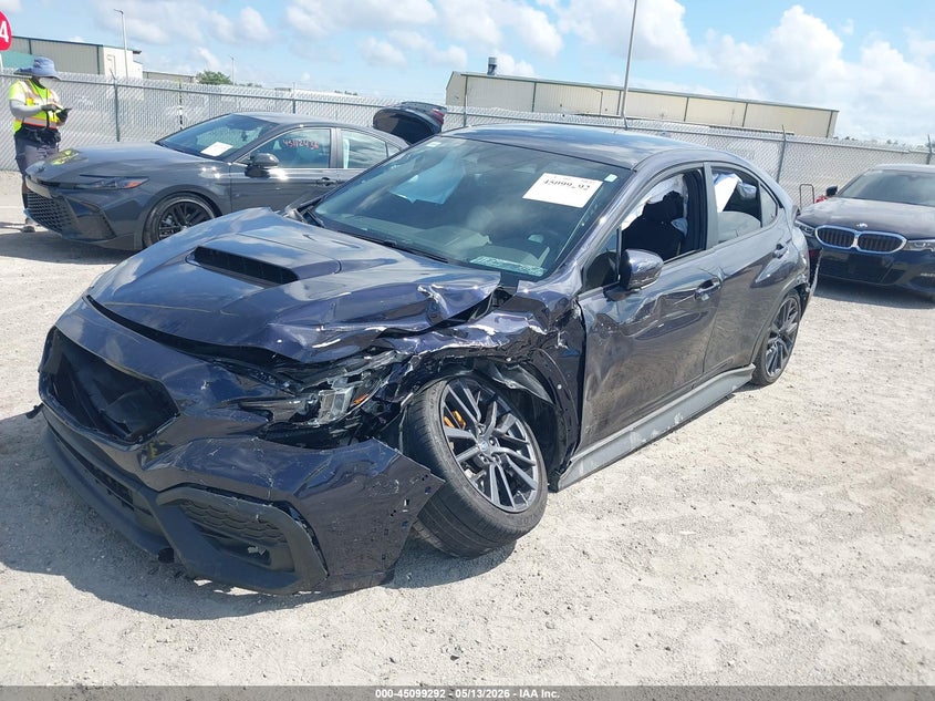 2025 Subaru Wrx VIN JF1VBAH64S9803428 IAAI salvage auction — FRONT & REAR, Rebuildable (Florida), sold $5,050 on 2026-07-14 (photo 2)