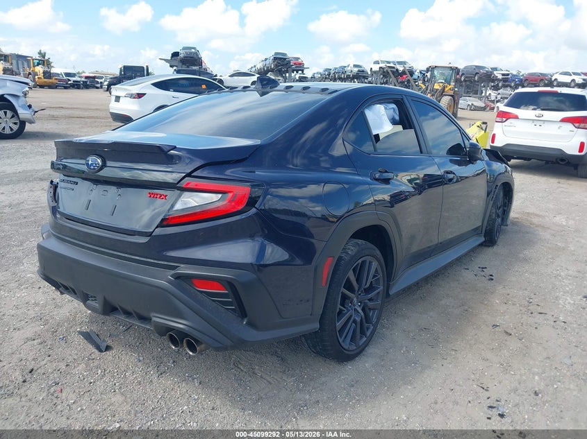 2025 Subaru Wrx VIN JF1VBAH64S9803428 IAAI salvage auction — FRONT & REAR, Rebuildable (Florida), sold $5,050 on 2026-07-14 (photo 4)