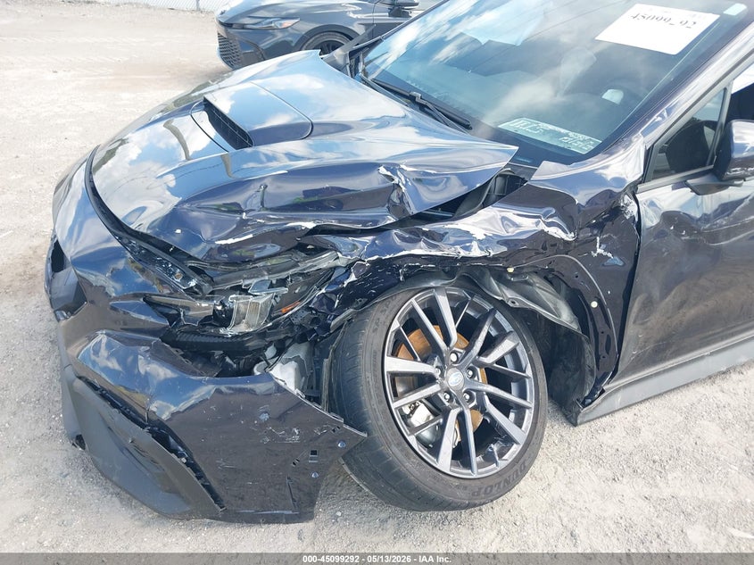 2025 Subaru Wrx VIN JF1VBAH64S9803428 IAAI salvage auction — FRONT & REAR, Rebuildable (Florida), sold $5,050 on 2026-07-14 (photo 6)