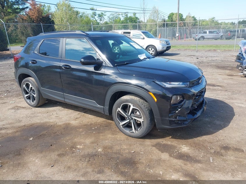 2023 Chevrolet Trailblazer VIN KL79MUSLXPB022643 IAAI salvage auction — FRONT END, Salvage (Virginia), sold $5,700 on 2026-07-10 (photo 1)