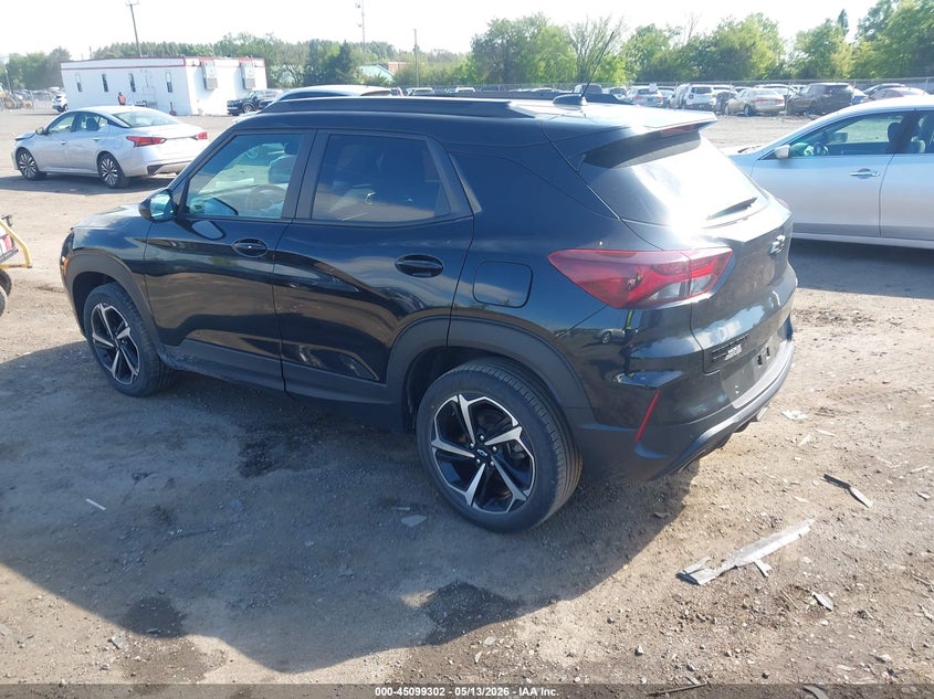 2023 Chevrolet Trailblazer VIN KL79MUSLXPB022643 IAAI salvage auction — FRONT END, Salvage (Virginia), sold $5,700 on 2026-07-10 (photo 3)