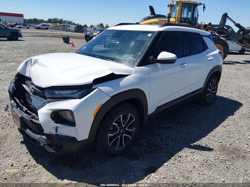 2022 Chevrolet Trailblazer VIN KL79MVSL7NB079630 IAAI salvage auction — FRONT END, Salvage (Arkansas), sold $2,750 on 2026-08-02 (photo 2)