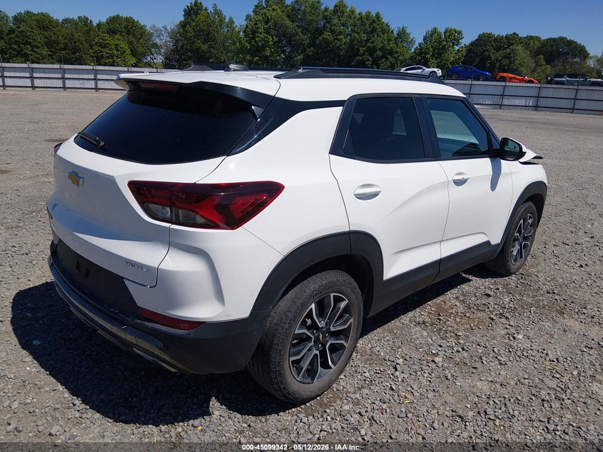 2022 Chevrolet Trailblazer VIN KL79MVSL7NB079630 IAAI salvage auction — FRONT END, Salvage (Arkansas), sold $2,750 on 2026-08-02 (photo 4)