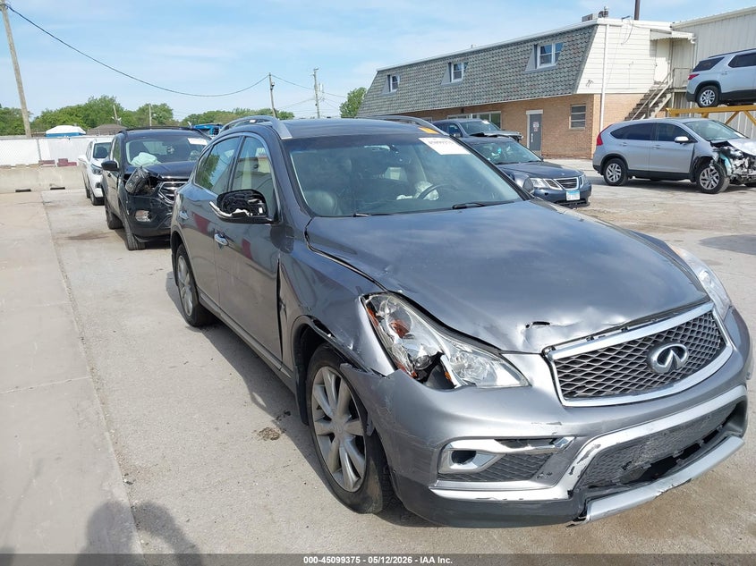 2016 Infiniti Qx50 VIN JN1BJ0RR0GM263988 IAAI salvage auction — BIOHAZARD/CHEMICAL, Junk Bill Of Sale Mv2459 (Wisconsin), sold $750 on 2026-07-21 (photo 1)